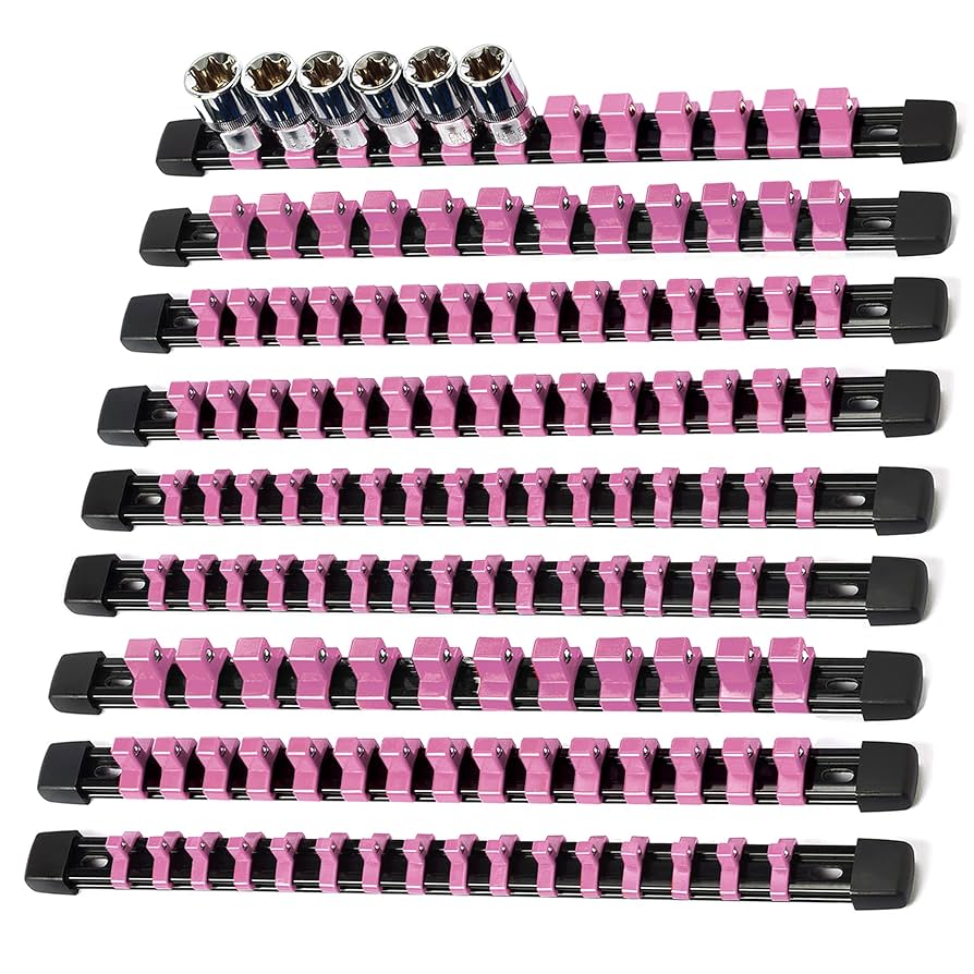 aco♡ Reniteco Socket Organizer Drive ABS Tools - Yellow Socket